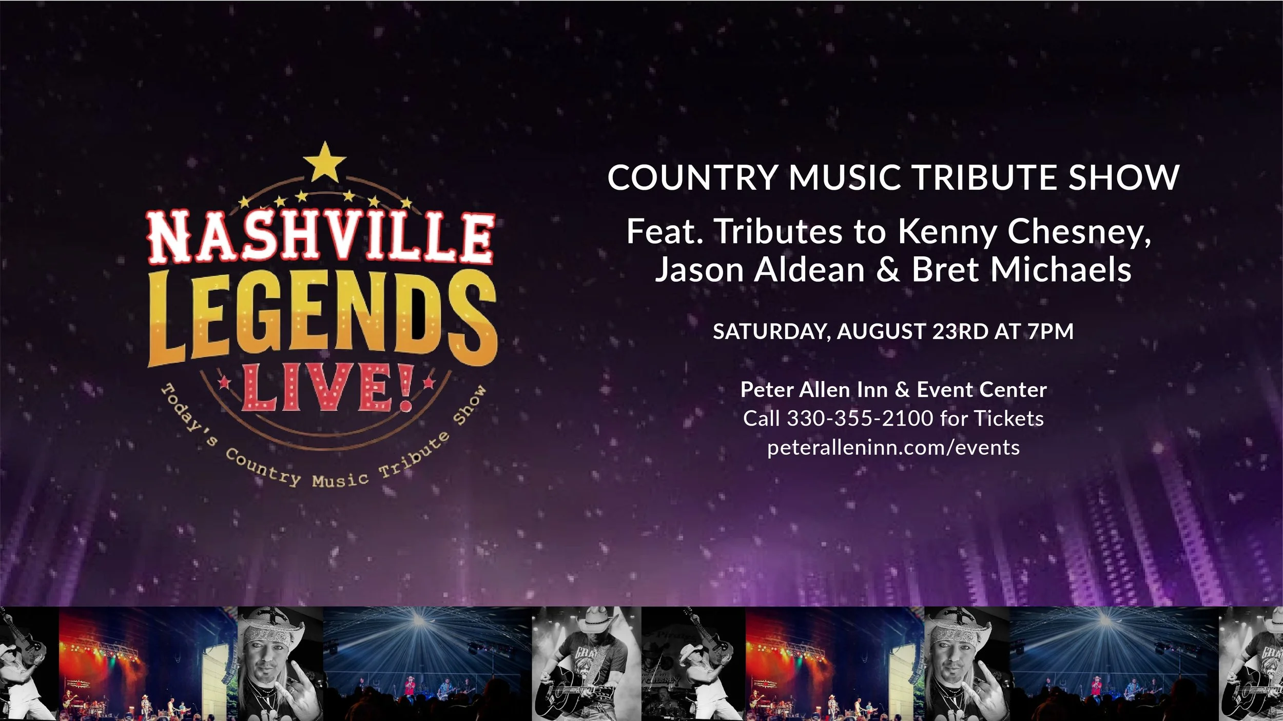 Nashville Legends Live – Rockin' the Country Tribute Show — Peter